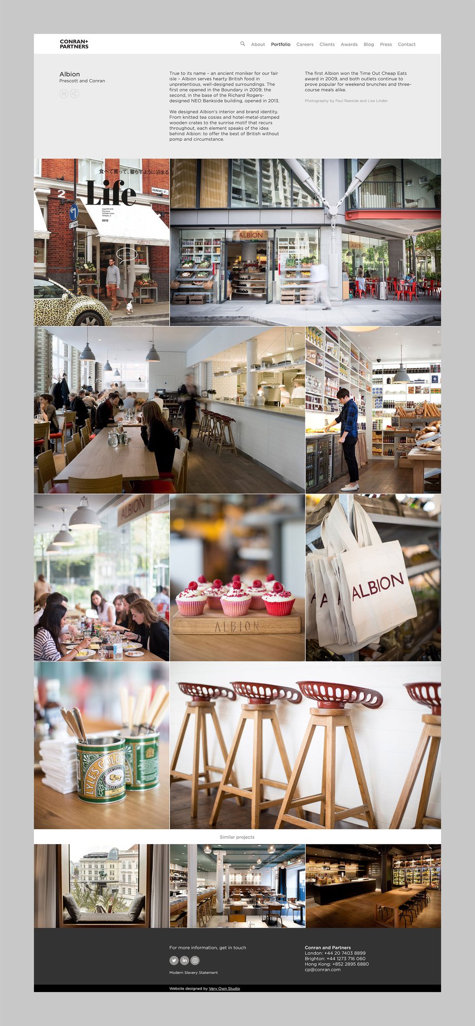 Very Own Studio Conran And Partners Website Project Full Depth 2100X4536Px